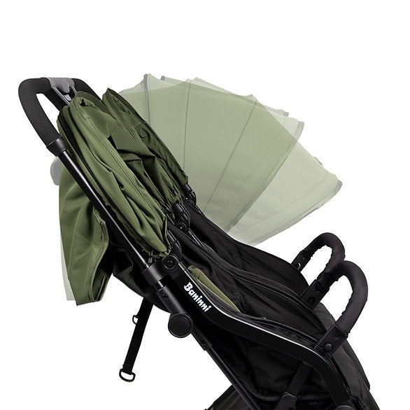 Carrinho de passeio para gémeos Adige Moss Baninni