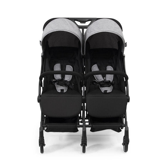 Carrinho de passeio para gémeos Adige Grey Baninni