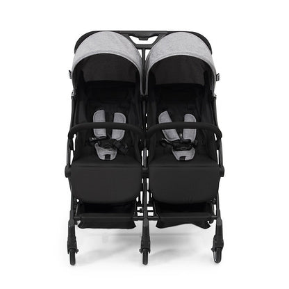 Carrinho de passeio para gémeos Adige Grey Baninni