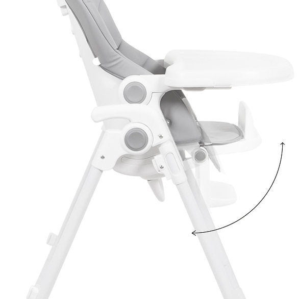 Cadeira da papa para bebé Alto Gray Baninni