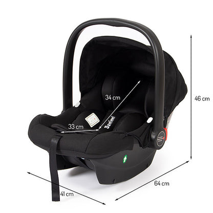 Cadeira auto iSize 40 - 85 cm Luiz Black Baninni