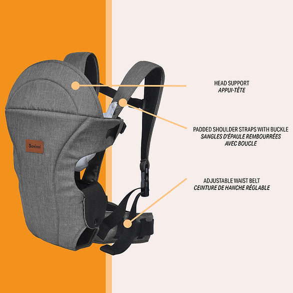 Marsúpio Sacco Luxe Gray Baninni