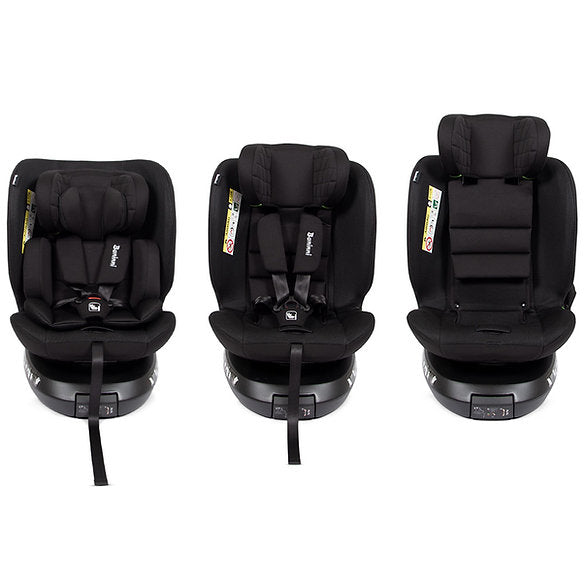 Cadeira auto I-Size 40 - 150 cm rotação 360º Tullio Black Baninni