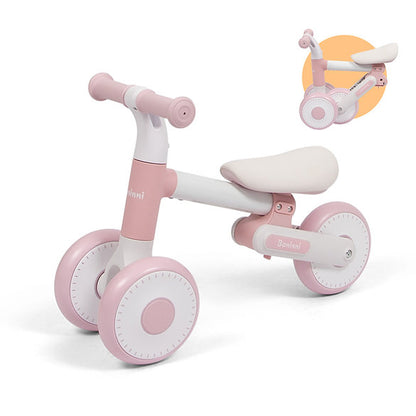 Bicicleta de equilíbrio Azura Pink White Baninni