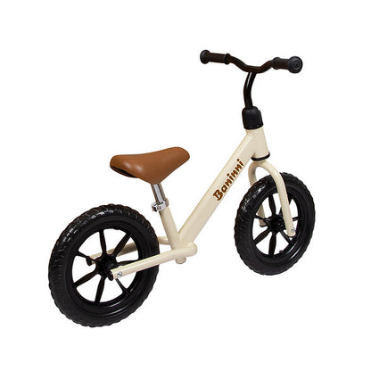 Bicicleta de equilíbrio Lola Beige Black Baninni