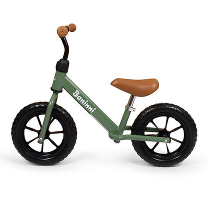 Bicicleta de equilíbrio Lola Green Black Baninni