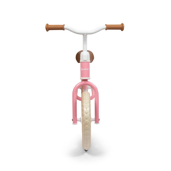 Bicicleta de equilíbrio Lola Pink White Baninni