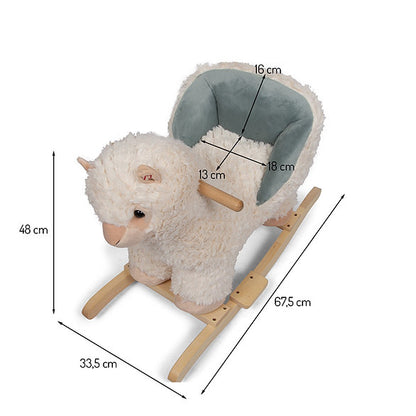 Animal de balanço Llama Baninni
