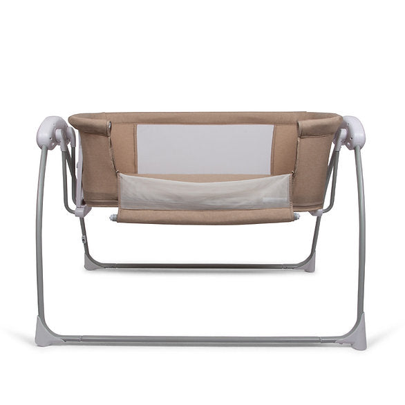 Berço de Baloiço Elétrico 4em1 Coco Beige Baninni