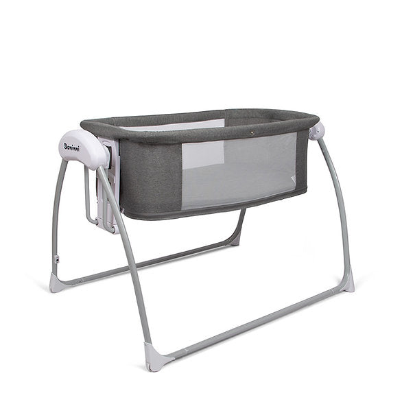 Berço de baloiço elétrico Coco 4em1 Gray Baninni