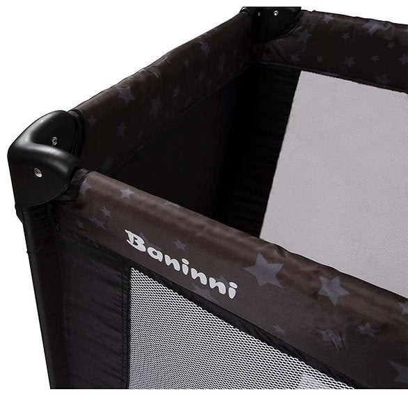 Berço de Viagem Nilo Black Stars Baninni