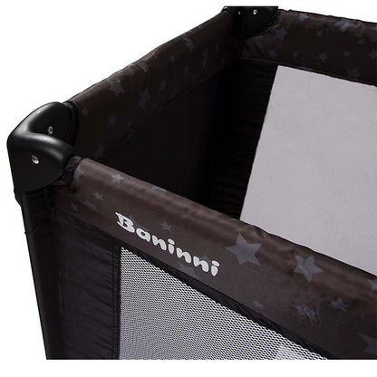 Berço de Viagem Nilo Black Stars Baninni