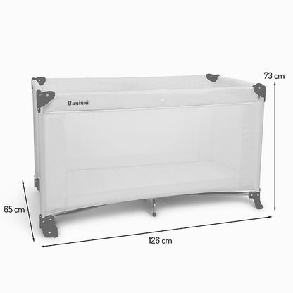 Berço de Viagem Nilo Black Stars Baninni