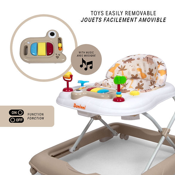 Andador Dino Beige Baninni