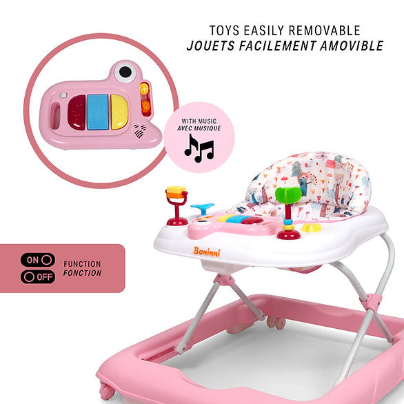 Andador Dino Pink Baninni