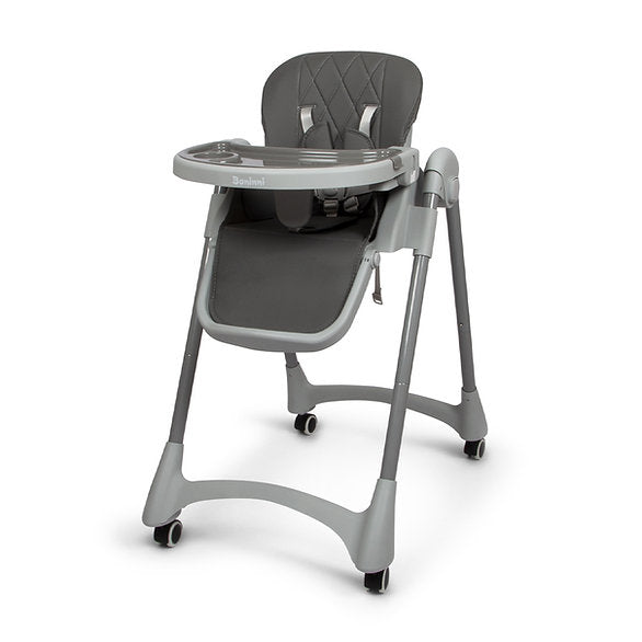 Cadeira da papa para bebés Roma Gray Baninni