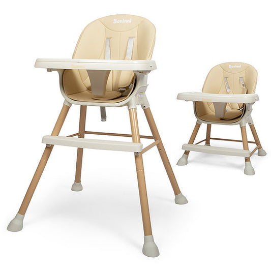 Cadeira da papa para bebés Inigo Beige Baninni