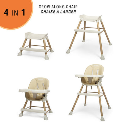 Cadeira da papa para bebés Inigo Beige Baninni