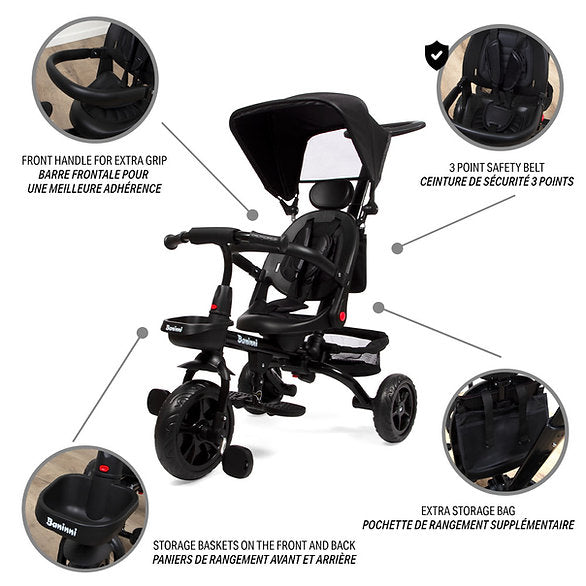 Triciclo Reina Black Baninni