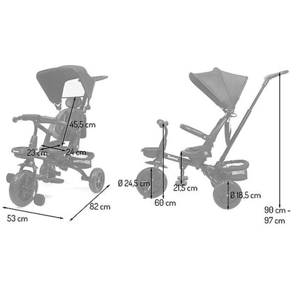 Triciclo Reina Black Baninni