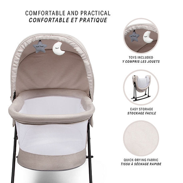 Berço de Baloiço 3em1 Adora Sand Baninni