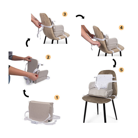 Assento elevatório Elvira Beige Baninni