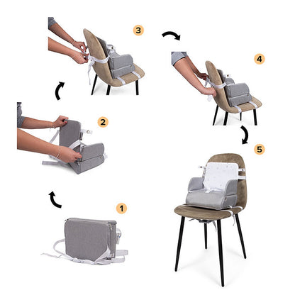 Assento elevatório Elvira Gray Baninni