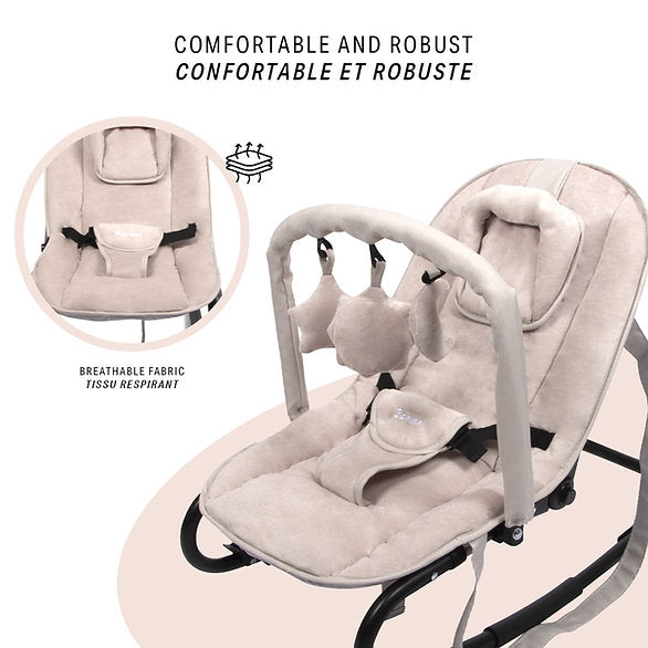 Espreguiçadeira Malena Beige Baninni