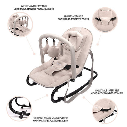 Espreguiçadeira Malena Beige Baninni