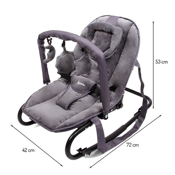 Espreguiçadeira Malena Gray Baninni