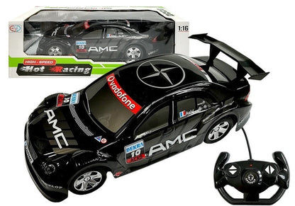 Carro telecomandado desportivo 1:16 preto
