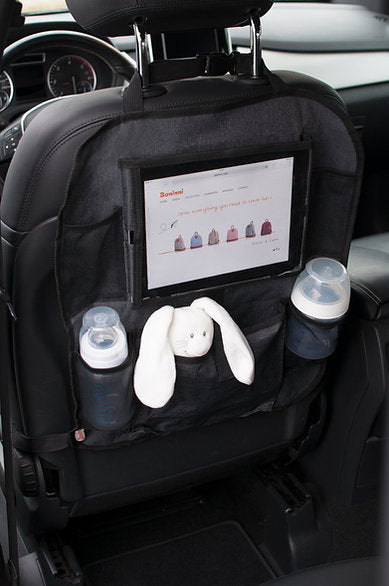 Organizador para banco traseiro para Ipad Astuto Black Baninni