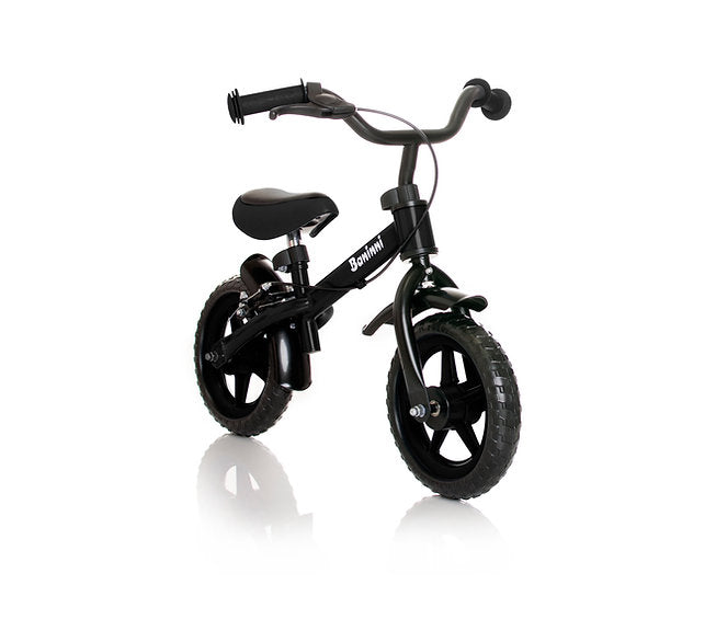 Bicicleta de equilíbrio Wheely Black Baninni