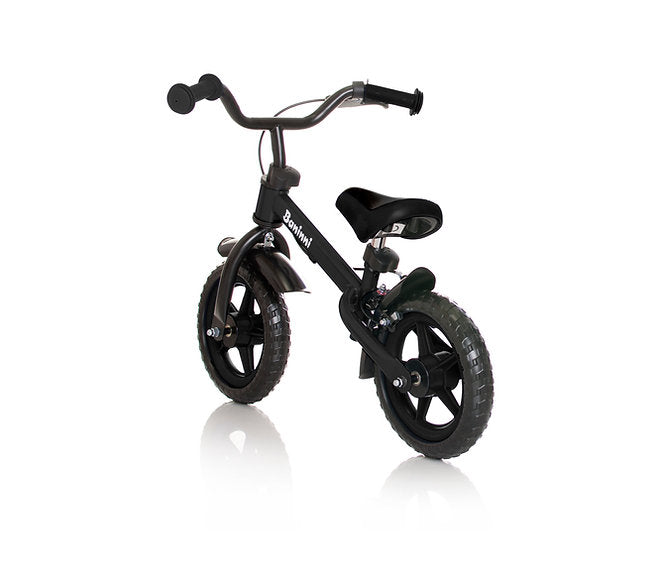 Bicicleta de equilíbrio Wheely Black Baninni