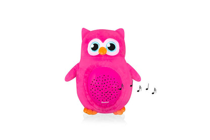 Projetor Lâmpada Coruja Pink Baninni