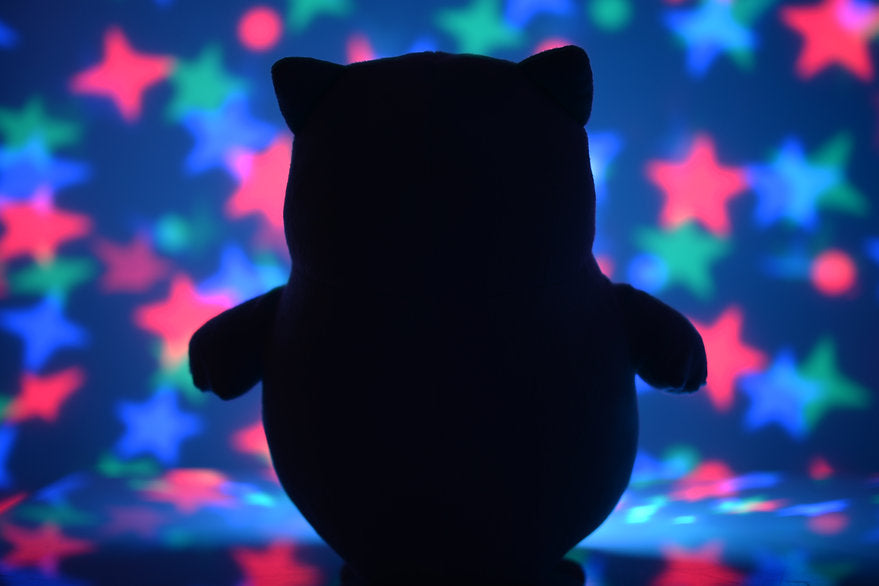 Projetor Lâmpada Coruja Pink Baninni