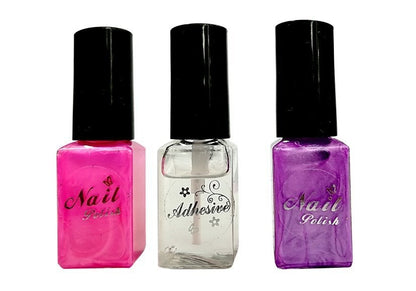 Conjunto malas cosmética verniz unhas secador