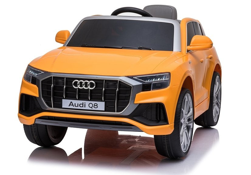 Carro Ride On Audi Q8 JJ2066 amarelo pintado