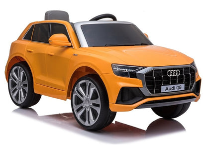 Carro Ride On Audi Q8 JJ2066 amarelo pintado