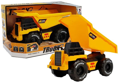 Camião dumper fricção com som e luz
