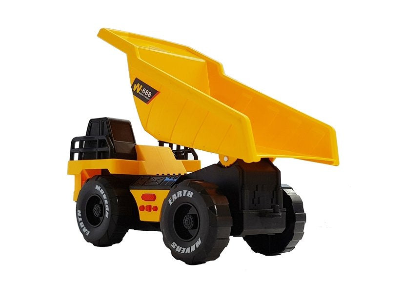 Camião dumper fricção com som e luz