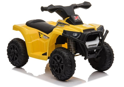 Quadriciclo elétrico infantil XH116 amarelo