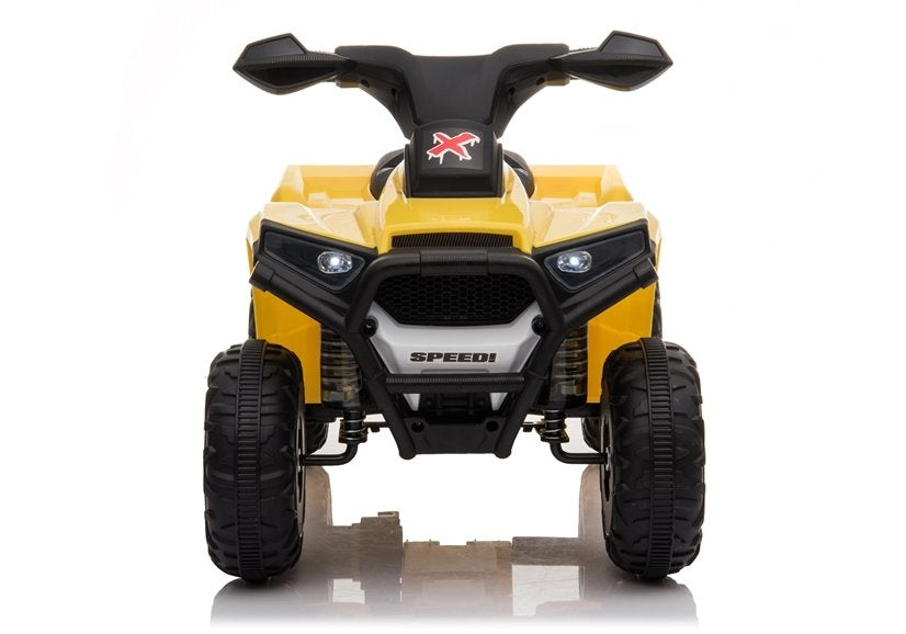 Quadriciclo elétrico infantil XH116 amarelo