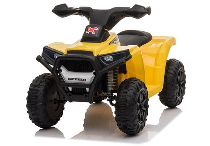Quadriciclo elétrico infantil XH116 amarelo
