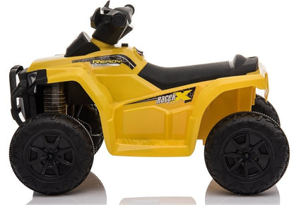 Quadriciclo elétrico infantil XH116 amarelo