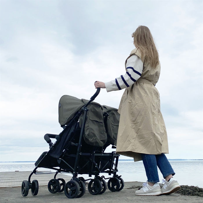 Carrinho de Passeio BabyTrold Moon Black Denim