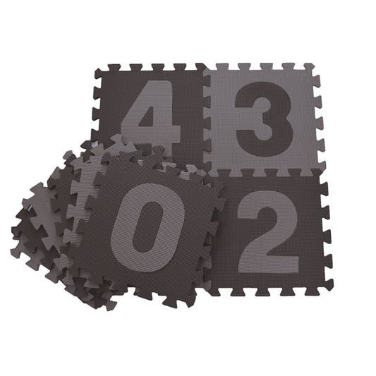 Tapete Puzzle Sensorial BabyTrold Black/Grey
