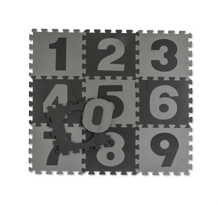 Tapete Puzzle Sensorial BabyTrold Black/Grey