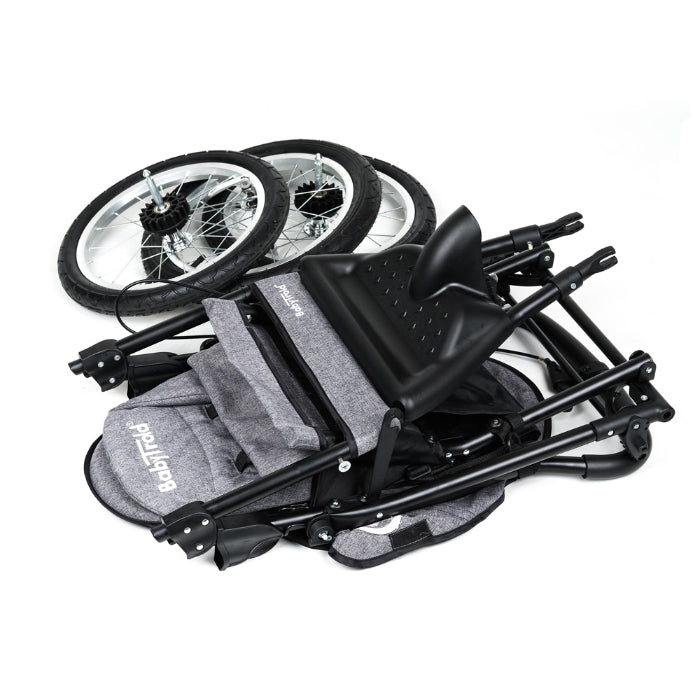 Carrinho de Corrida BabyTrold Jogger Black