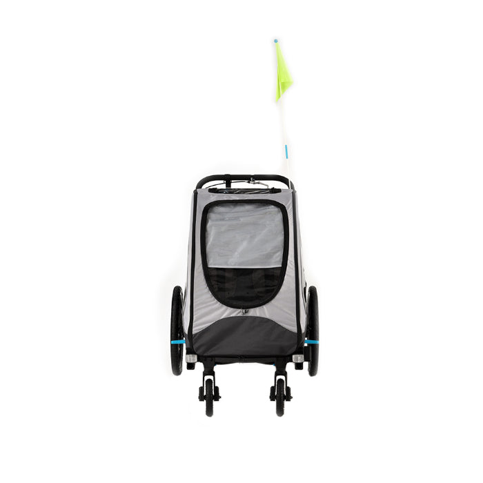 Atrelado Multifunções BabyTrold Roadrunner Black/Grey